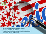 America svg, America Flag svg, US Flag svg, USA svg, 4th of July svg, Independence Day svg, USA Flag Svg, Patriotic Shirt Svg Cut Files for Cricut, Png, Dxf GaoDesigns Store Digital item
