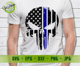 American Flag Punisher SVG, memorial svg american flag punisher skull, Printable file, Cricut & Silhouette Cut Files, Sublimation Iron On GaoDesigns Store Digital item
