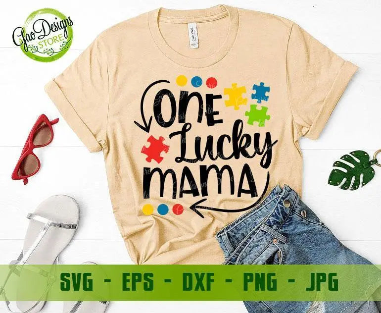 One Lucky Mama, Free Vector File