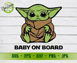 Baby Yoda Svg Star Wars The Mandalorian svg, Little Jedi Yoda, Mandalorian baby Yoda svg vector files svg for Cricut svg for silhouette GaoDesigns Store Digital item
