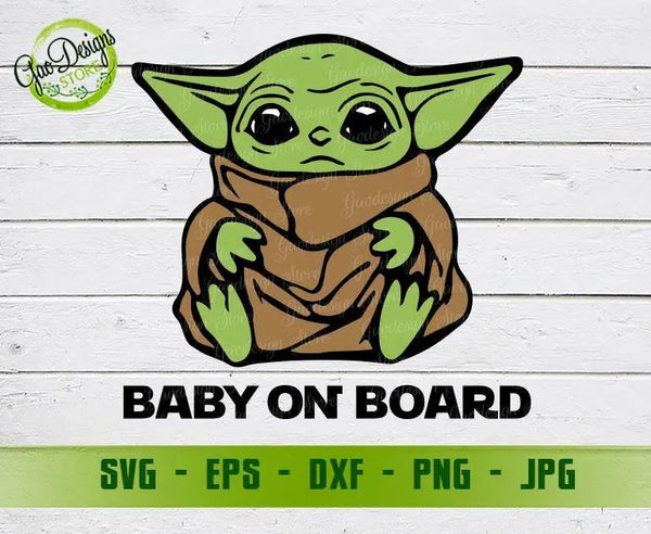 Baby On Board Svg • A Cut File for Cricut and Silhouette • Jojo