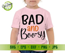 Load image into Gallery viewer, Bad and Boosy Halloween Svg, Free SVG Cut File, Bad and Boujee Svg, Cute Funny Halloween Shirt, Halloween Shirt svg GaoDesigns Store Free digital item
