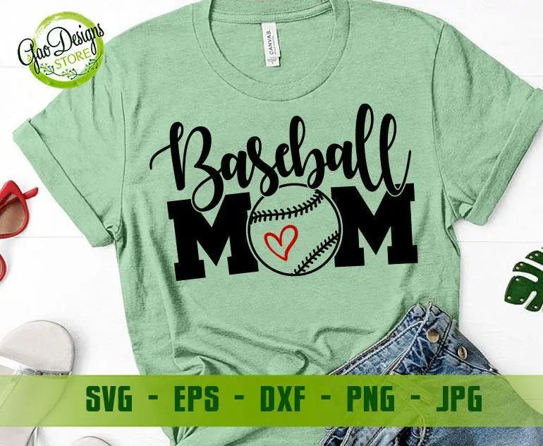 Sports SVG, Baseball Dad - Baseball Mom SVG SET cut file