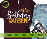 Birthday Queen SVG, Birthday Girl svg, Crown svg for cricut, birthday Gifts for Women Ideas, woman birthday svg GaoDesigns Store Digital item
