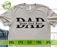 Dad svg, Dad Split Monogram svg Dad Monogram blank Dad with names svg, Father's Day Svg Gift For Dad GaoDesigns Store Digital item