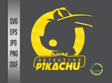 Detective Pikachu Clipart, SVG Png Eps Clip Art Files, Pokemon Pikachu svg file for cricut GaoDesigns Store Digital item