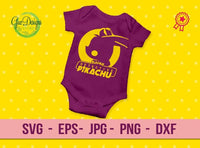 Detective Pikachu Clipart, SVG Png Eps Clip Art Files, Pokemon Pikachu svg file for cricut GaoDesigns Store Digital item