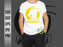 Load image into Gallery viewer, Detective Pikachu Clipart, SVG Png Eps Clip Art Files, Pokemon Pikachu svg file for cricut GaoDesigns Store Digital item
