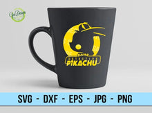 Load image into Gallery viewer, Detective Pikachu Clipart, SVG Png Eps Clip Art Files, Pokemon Pikachu svg file for cricut GaoDesigns Store Digital item
