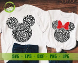 Disney Minnie Mouse Cheetah svg, Disney mickey minnie mouse leopard svg, Disney Cheetah svg, Disney Couple Shirts svg GaoDesigns Store Digital item