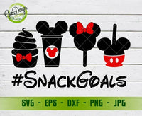 Disney Snack goals SVG, Disney svg, squad goals disney svg png file instant download, disney snack svg for cricut GaoDesigns Store Digital item