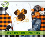 Disney Thanksgiving svg, Thankful Minnie Disney svg, Thanksgiving Day SVG, Funny Thanksgiving svg GaoDesigns Store Digital item