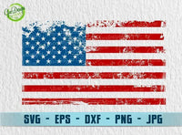 Distressed USA Flag svg, America Flag svg, US Flag svg, USA svg, 4th of July svg, Independence Day svg, Patriotic Shirt Svg Cut Files for Cricut GaoDesigns Store Digital item