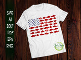 Fishing usa flag svg, Fishing America Flag, 4th of july shirt, independence day, Fourth of July Distressed Us Flag SVG GaoDesigns Store Digital item