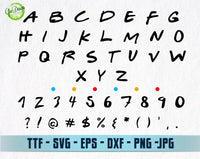 Friends Font SVG TTF Friends TV Show, Friends alphabet svg, Friends letters and numbers svg, DIGITAL Dowload GaoDesigns Store Digital item