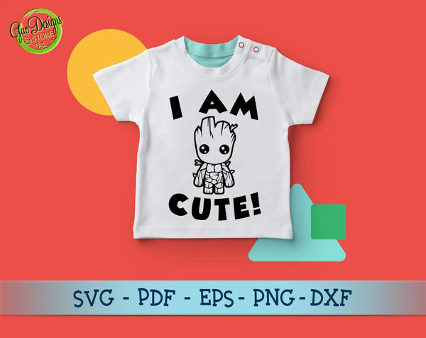 I Am Baby Groot T-Shirt by Zulkarnain Sudibya - Pixels