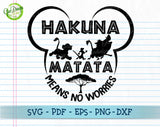Hakuna Matata SVG, Lions King SVG, hakuna matata t-shirt, disney shirt ...