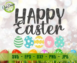 Happy Easter Egg svg Files, Easter svg Kids, Happy Easter svg Files for Cricut, Easter svg for Women, Easter svg Shirt, dxf GaoDesigns Store Digital item