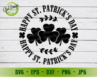 Happy St.Patricks Day svg Cut FIle,  Shamrock Svg, Clover svg, Irish Svg Digital Download Rustic Spring Sign Design, Farmhouse St.Patricks Day SVG GaoDesigns Store Digital item