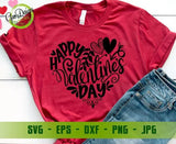 Happy Valentine's Day svg, Valentine svg, Valentine's Day svg, Valentine Shirt svg Cutting files for CriCut Valentine Shirt svg for Women, Heart svg GaoDesigns Store Digital item