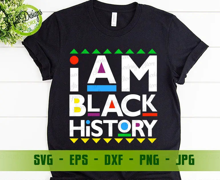 Black History Month T-shirts Design SVG Design