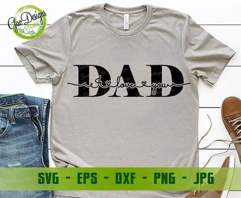 Funny Gift for Dad Fishing Shirt SVG Cut Graphic by Hungry Art