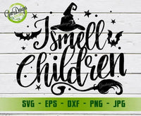 I smell children svg files for cricut, halloween svg cutting file, Halloween Svg, Funny Halloween Svg, Eps, Dxf, Png GaoDesigns Store Digital item