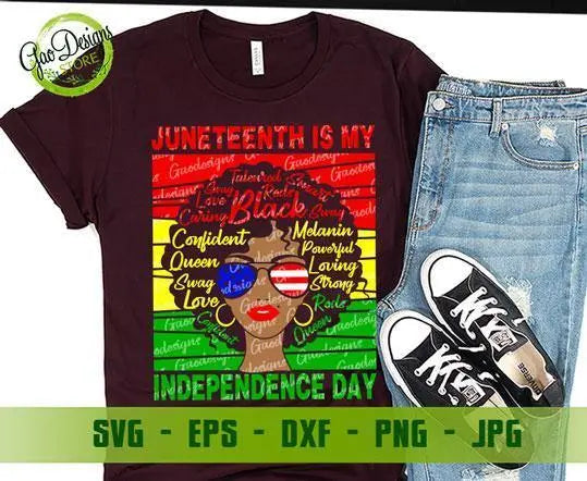 Juneteenth Is My Independence Day svg, Juneteenth svg Black History Month SVG Black History svg file GaoDesigns Store Digital item