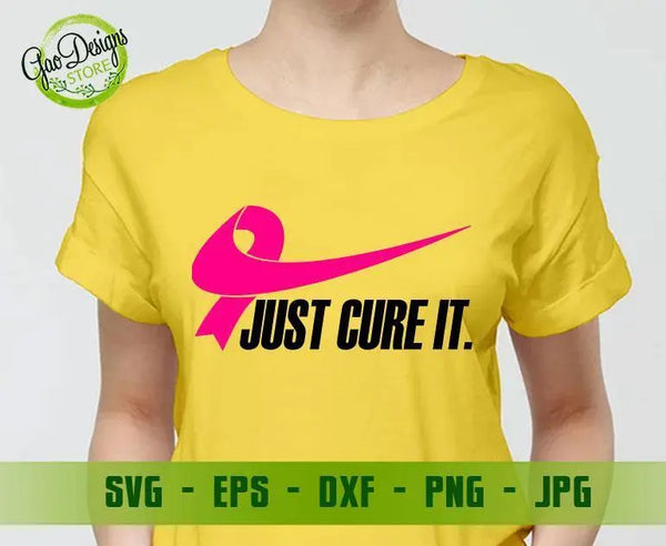 Just Cure It Breast Cancer Awareness Shirt 