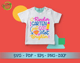 Kindergarten just got a lot brighter svg, Hello kindergarten png, 1st day of school, first day of school svg, shirt for students svg GaoDesigns Store Digital item