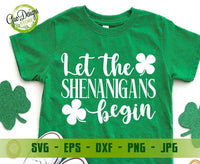 Let the shenanigans begin SVG, St Patricks Day SVG, Irish SVG, St Patty's Day Design Svg Digital Download DIY Shirt svg GaoDesigns Store Digital item