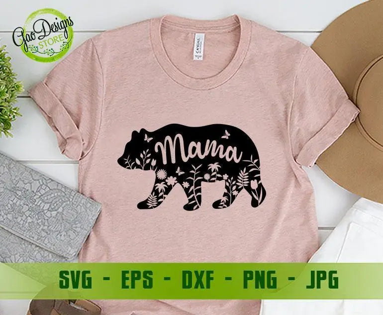 Mama Bear SVG/PNG/JPG Cutting File for Decal Vinyl T-shirt Print Digital  Silhouette Cricut Sublimation Instant Download Mom Mommy Boho (Download  Now) 
