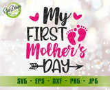 My first mother's day svg mothers day svg baby svg Happy Mothers Day Svg Digital Download first mothers day matching svg GaoDesigns Store Digital item