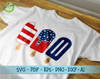Patriotic ice cream SVG, ice cream Flag svg, 4th of July ice Cream svg, Patriotic Shirt Svg Cut Files for Cricut, 4th of July Popsicle's SVG, Independence Day Svg, USA Svg GaoDesigns Store Digital item