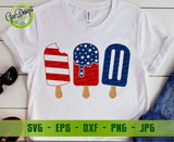 Patriotic ice cream SVG, ice cream Flag svg, 4th of July ice Cream svg, Patriotic Shirt Svg Cut Files for Cricut, 4th of July Popsicle's SVG, Independence Day Svg, USA Svg GaoDesigns Store Digital item