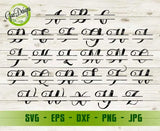 Split Monogram SVG Full Alphabet A-Z Split Letter svg Initial SVG Frame Alphabet svg file for cricut GaoDesigns Store Digital item