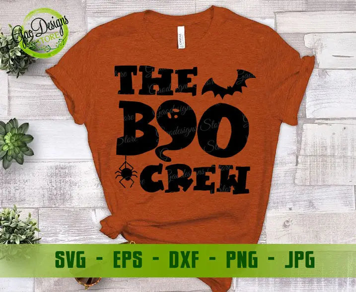 Boo Halloween Tshirt - Crella