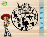 To Infinity and Beyond Toy Story svg Toy Story Instant Download Cutting File, Disney's Toy Story To Infinity and Beyond digital file, Toy Story svg GaoDesigns Store Digital item