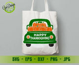 Truck back with pumpkins svg, Happy Thanksgiving Svg, Pumpkin truck svg, old truck svg, farm truck svg file for cricut GaoDesigns Store Digital item