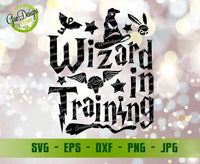 Wizard in training svg harry potter svg for cricut Wizard Svg Witch Svg Hogwarts Svg GaoDesigns Store Digital item