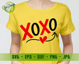 XOXO Valentine's Day svg, xoxo svg, Cute Valentine's svg, Valentine day svg file for criccut GaoDesigns Store Digital item